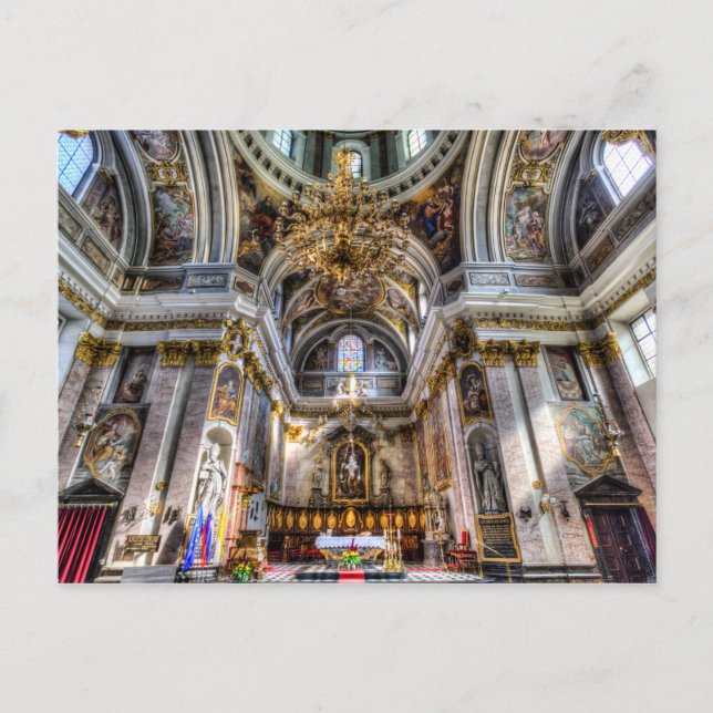 Postal Catedral de Ljubljana (Anverso)