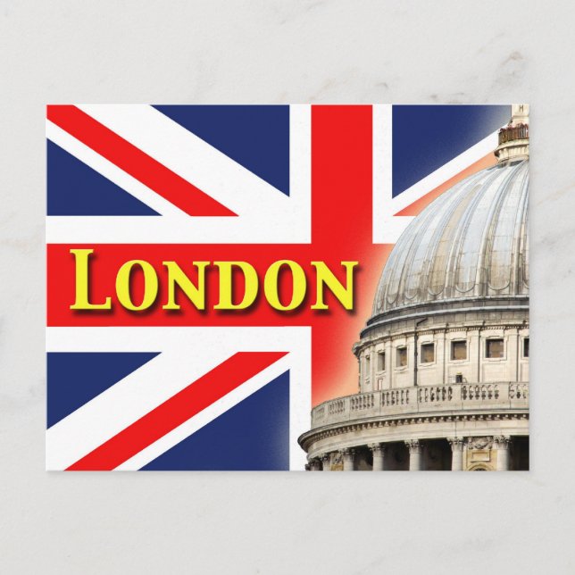 Postal Catedral de Londres (Anverso)
