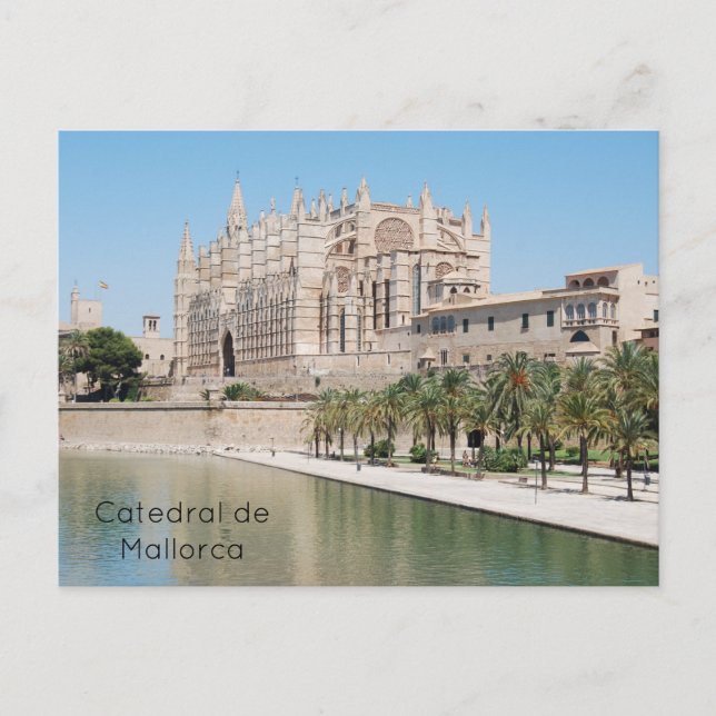Postal Catedral de Mallorca (Anverso)