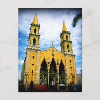 Postal Catedral De Mazatlán - Postcard De La Iglesia De M