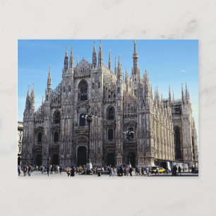 Postal Catedral de Milán, Italia