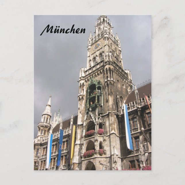 Postal catedral de München (Anverso)