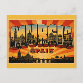 Postal Catedral de Murcia España