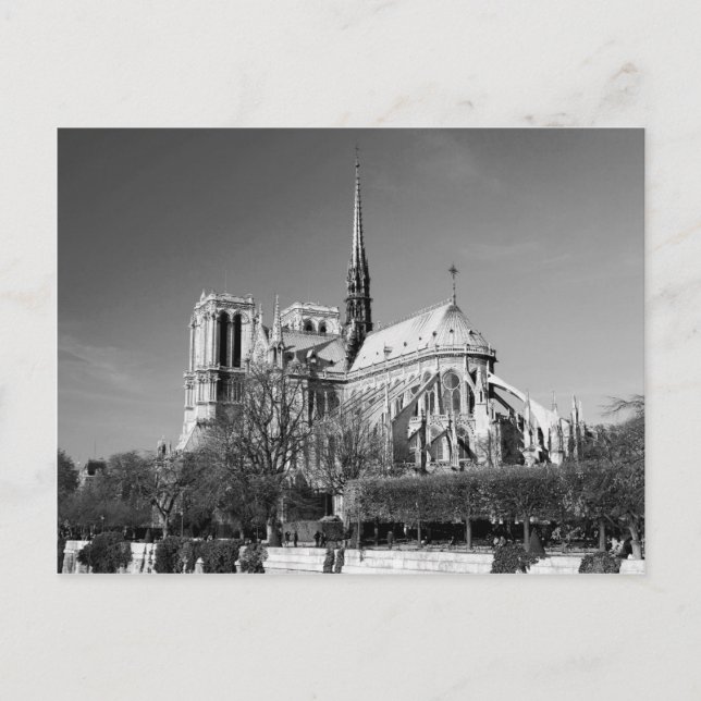 Postal Catedral de Notre Dame (Anverso)