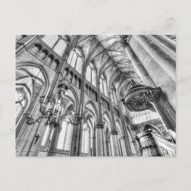 Postal Catedral de Notre Dame (Anverso)
