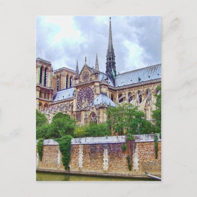 Postal Catedral de Notre Dame 2 (Anverso)