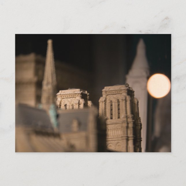 Postal Catedral de Notre Dame, París (Anverso)