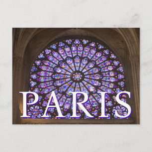 Postal Catedral de Notre Dame París, Francia Cumpleañ