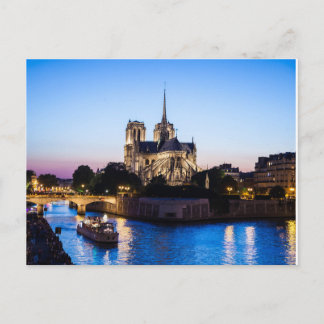 Postal Catedral de Notre Dame Postcard de París