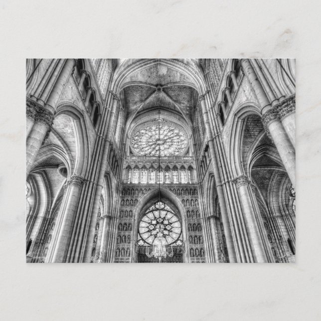 Postal Catedral de Notre Dame Reims (Anverso)