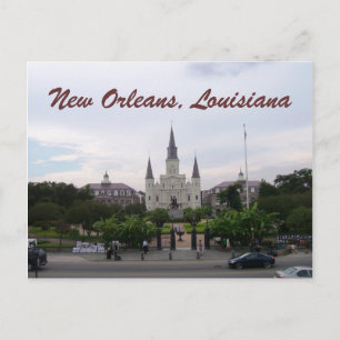 Postal Catedral de Nueva Orleans, Luisiana St. Louis