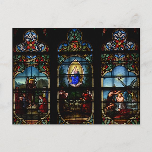 Postal Catedral de París de Notre Dame (Anverso)
