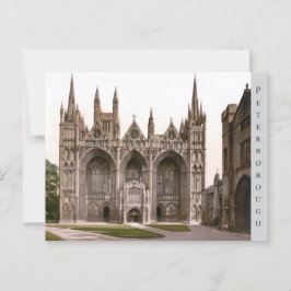 Postal Catedral de Peterborough, Inglaterra (1900)