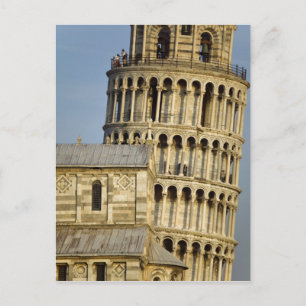 Postal Catedral de Pisa y Torre inclinada, Pisa, Toscana,
