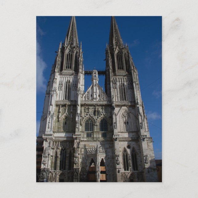Postal Catedral de Regensburg (Anverso)