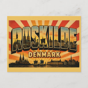 Postal Catedral de Roskilde Dinamarca