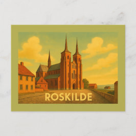 Postal Catedral de Roskilde Dinamarca