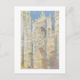 Postal Catedral de Rouen, Fachada Oeste de Claude Monet