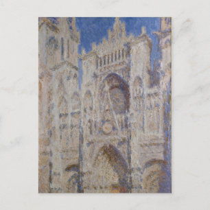 Postal Catedral de Rouen: La luz del sol del portal, Clau