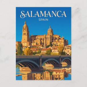 Postal Catedral de Salamanca España