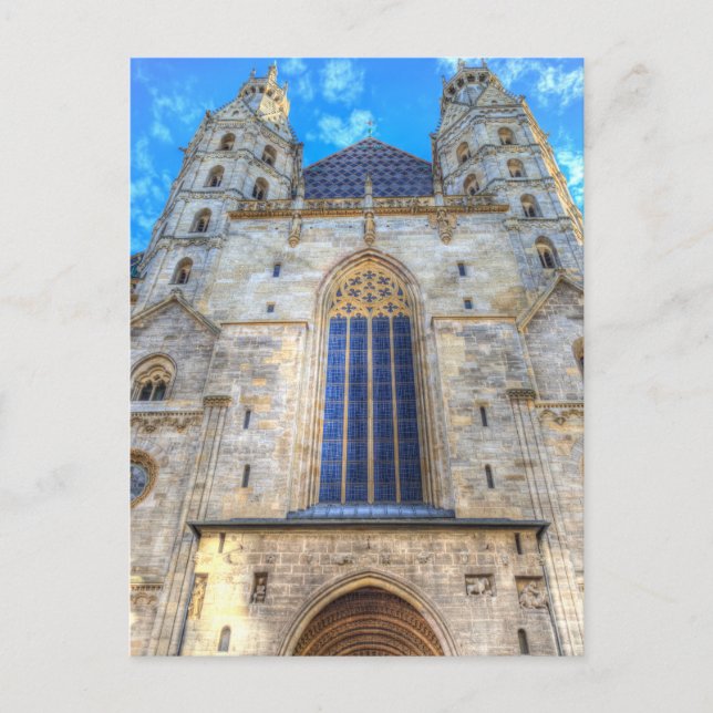 Postal Catedral de San Esteban de Viena (Anverso)