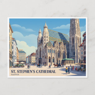 Postal Catedral de San Esteban Viena Austria