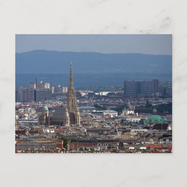 Postal Catedral de San Esteban, Viena Austria (Anverso)