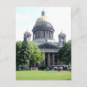 Postal Catedral de San Isaac. San Petersburgo, Rusia