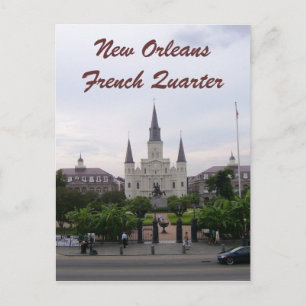 Postal Catedral de San Luis, Nueva Orleans, Luisiana
