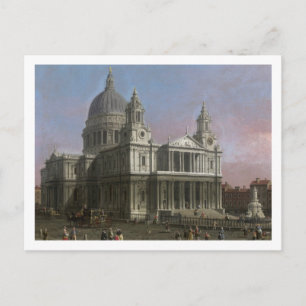 Postal Catedral de San Pablo, 1754 (aceite sobre lienzo)