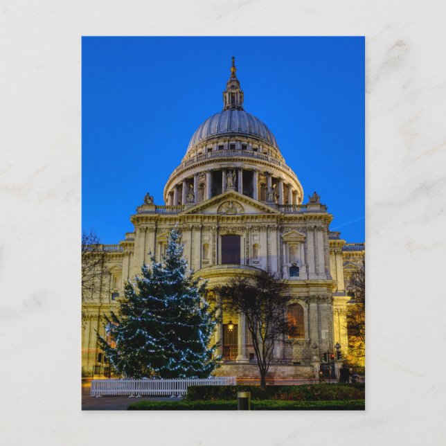 Postal Catedral de San Pablo - Postcard de Londres (Anverso)