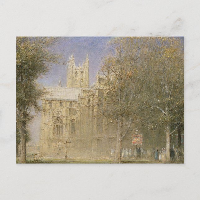 Postal Catedral de San Pedro de Canterbury (Anverso)