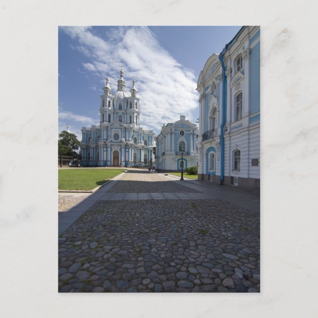 Postal Catedral de San Petersburgo, Rusia (Anverso)