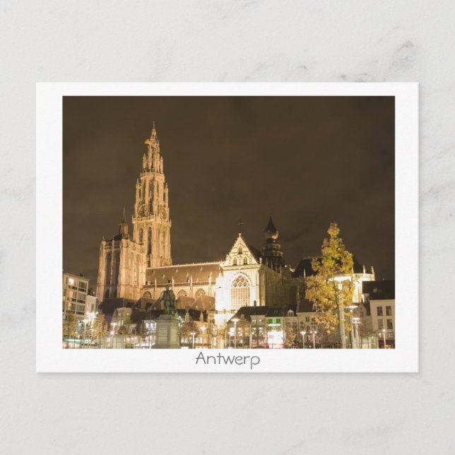 Postal Catedral de Santa Dama (Anverso)