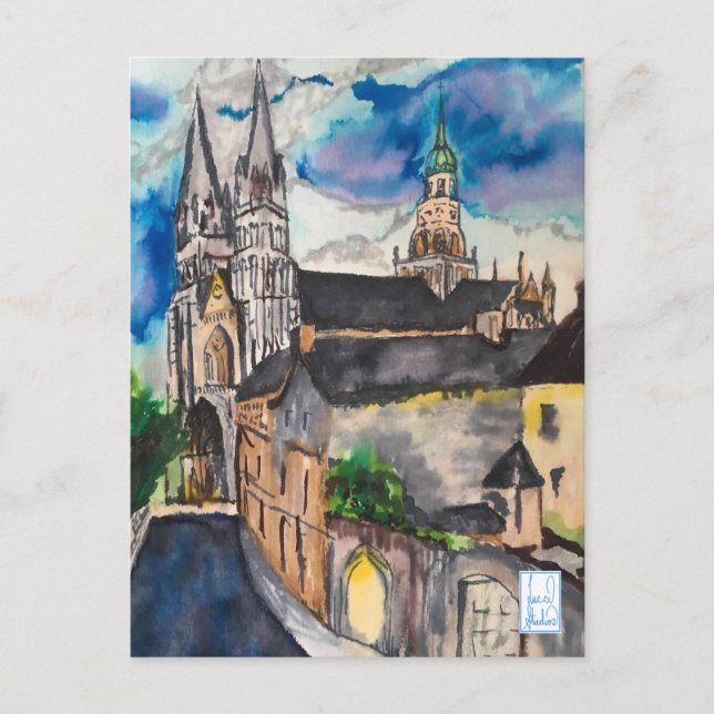 Postal Catedral de Santa María (Anverso)