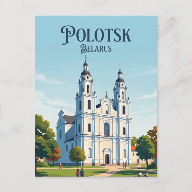 Postal Catedral de Santa Sofía Bielorrusia (Anverso)