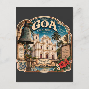 Postal Catedral de Sé Goa – Patrimonio de Viejo Goa