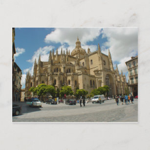 Postal Catedral de Segovia - España