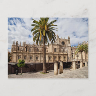 Postal Catedral de Sevilla en España