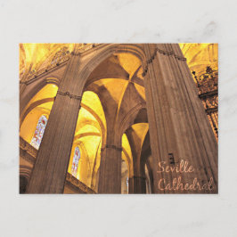 Postal Catedral de Sevilla, España