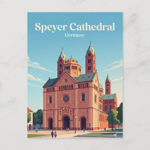 Postal Catedral de Speyer Alemania