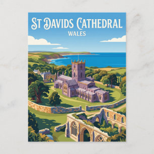 Postal Catedral de St Davids Gales