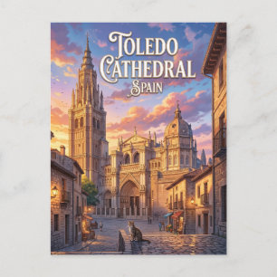 Postal Catedral de Toledo España
