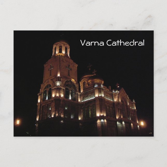 Postal Catedral de Varna (Anverso)