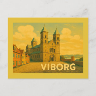 Postal Catedral de Viborg Dinamarca