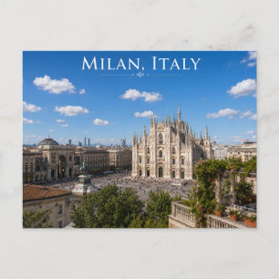 Postal Catedral del Duomo Ciudad Cielo