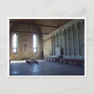 Postal Catedral del Mont Saint Michel