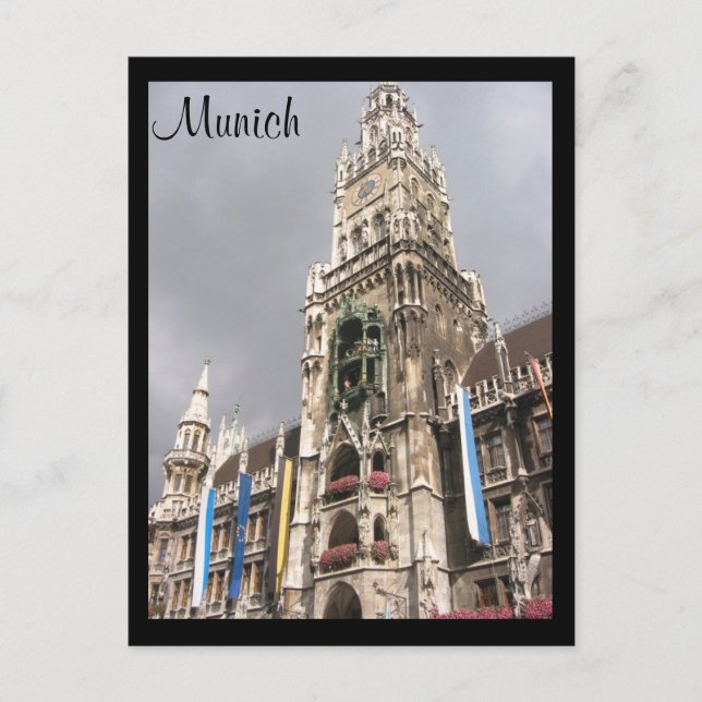 Postal catedral munich (Anverso)
