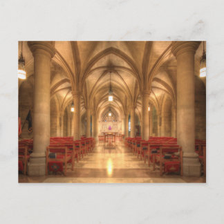Postal Catedral Nacional de Washington Capilla de Belén