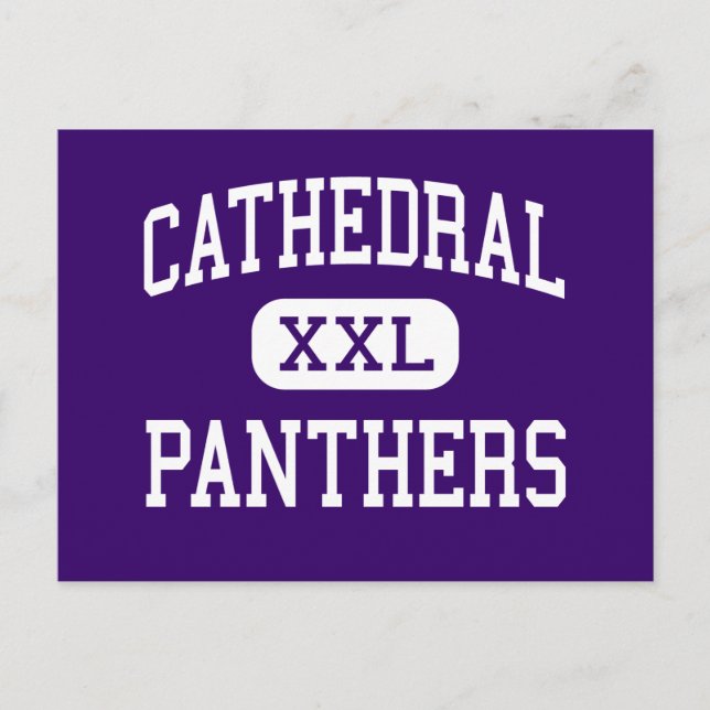 Postal Catedral - Panteras - High - Springfield (Anverso)